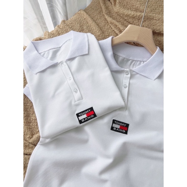Áo thun polo thêu logo