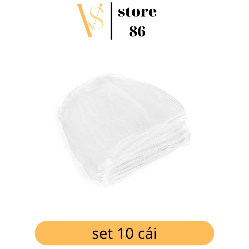 Túi Lọc Rác Bồn Rửa Chén Bát Thiết Kế Kiểu Lưới Siêu Dai Đầu Có Chun Co Giãn Chống Tắc Nghẽn Ống [ Set 100 chiếc ]