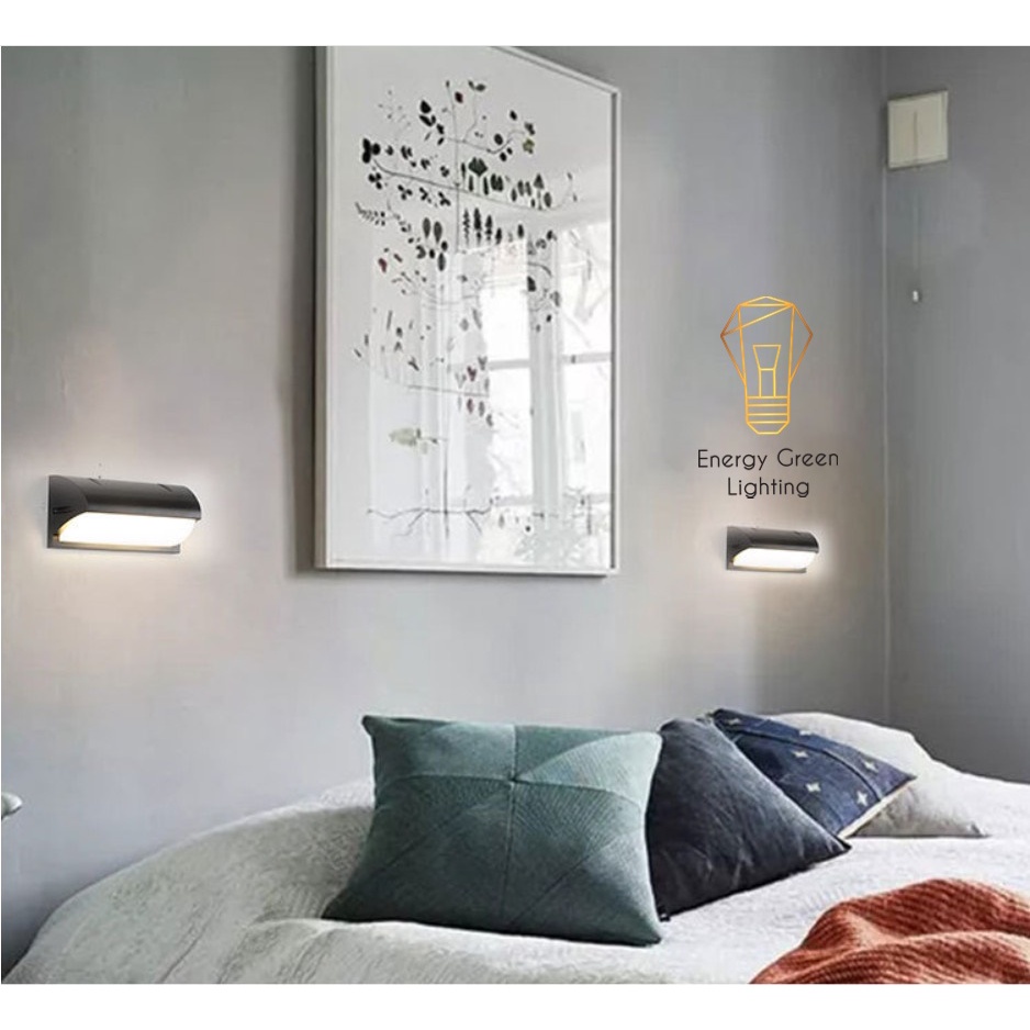 [ Nhiều Mẫu ] Đèn Tường Energy Green Lighting  - Hiên Nhà - Gắn Cổng - Phong cách Bắc Âu - Thân Nhôm Chống Nước Cao Cấp