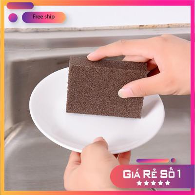 Miếng Bọt Biển Kháng Khuẩn Lau Chùi Nhà Bếp 10*7*2.5cm.