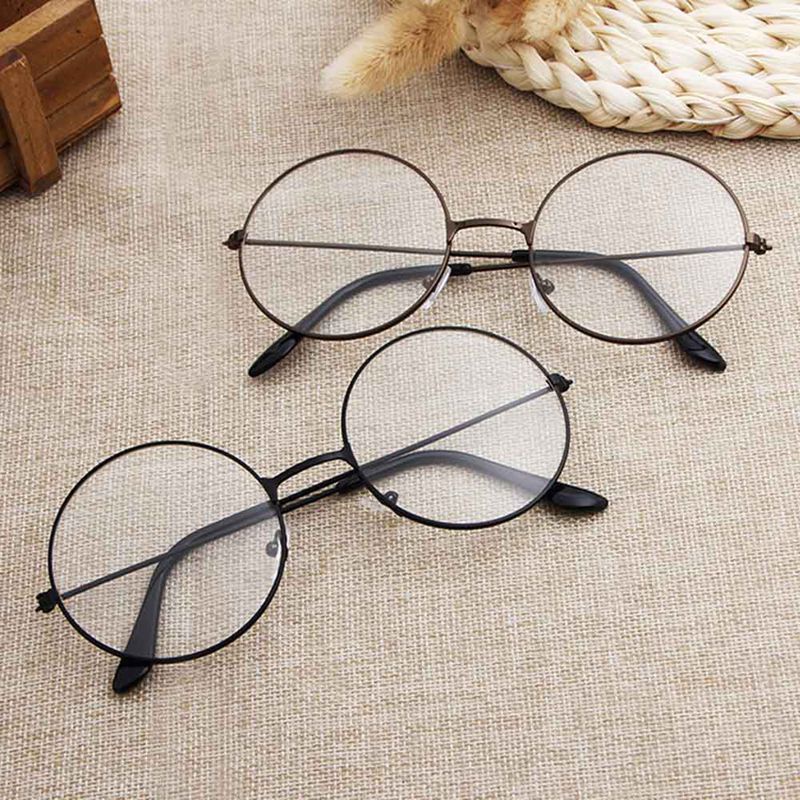Mắt Kính Gọng Tròn Chống Bức Xạ Cho Nữ JP5