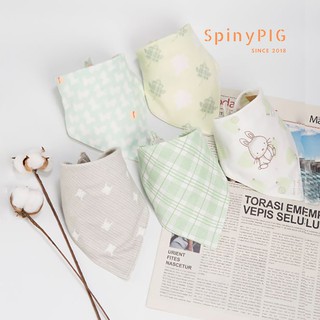 Set 5 chiếc yếm tam giác cho bé 100% cotton cực kỳ mềm mại 2 nấc cúc bấm dễ điều chỉnh nhiều màu sắc