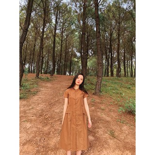 Đầm linen tưng premium dáng suông siêu xinh