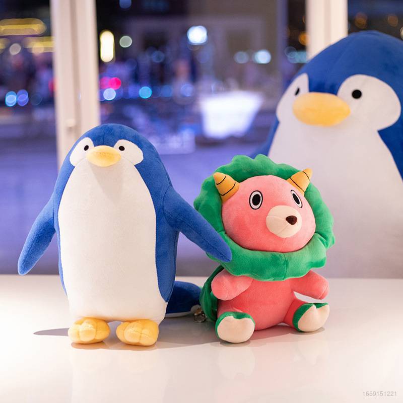 Thú Nhồi Bông Hình Sư Tử Chim Cánh Cụt Trong Phim Hoạt Hình AG SPY x FAMILY Anya Forger