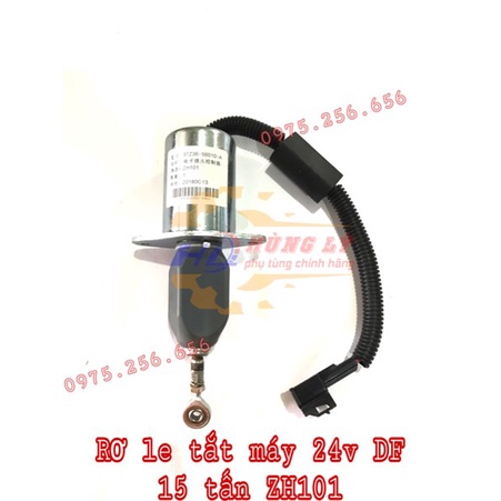 Rơ le tắt máy 24V DF 15 tấn ZH101 rơ le các loại phụ tùng ô tô phụ tùng Hùng Lỳ