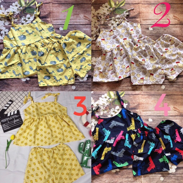 ĐỒ BỘ 2 DÂY THÁI MẶC MÙA HÈ