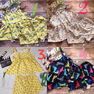 Đồ bộ 2 dây thái mặc mùa hè