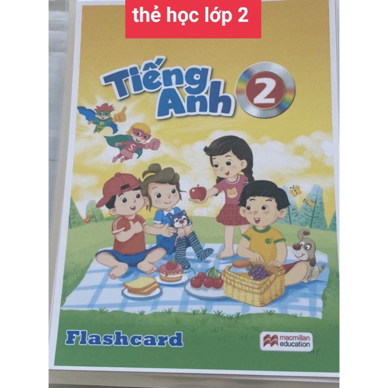 Flashcard lớp 2 mới (Macmillan - BGD)