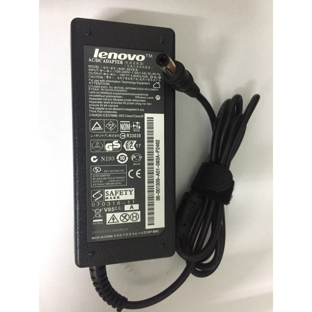 Sạc Laptop LENOVO 19V 3.42A