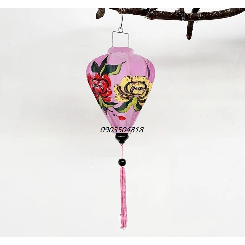 * SIÊU ĐẸP*Lồng Đèn Hội An Vẻ Thủ Công Size 30Cm, 45Cm, Hình Củ Tỏi. Trang Tri Nhà Cửa Tết, Quán Cafe, Nhà Hàng...