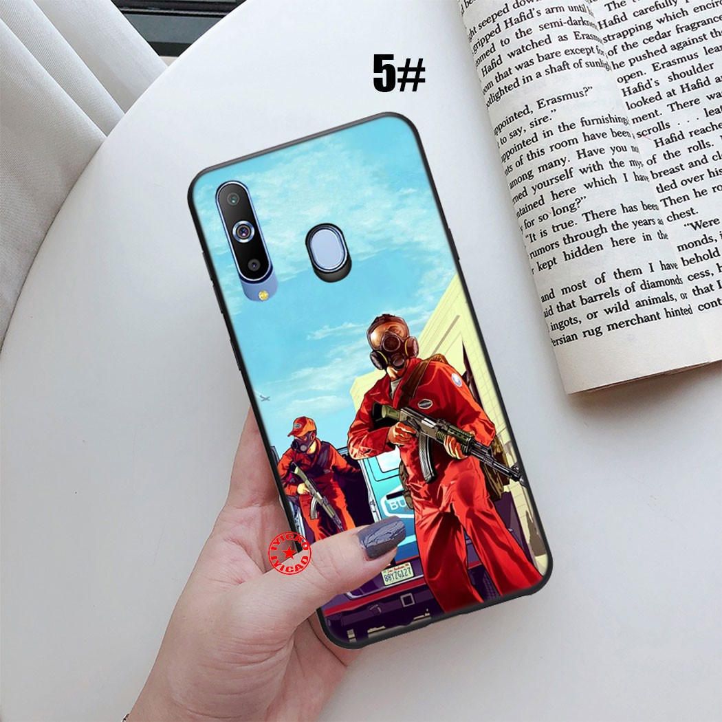 Ốp Điện Thoại Họa Tiết Gta V Cho Samsung Galaxy A30S A20S A20E A10S A30 A20 A10 A9 A8 A7 Plus 83sa