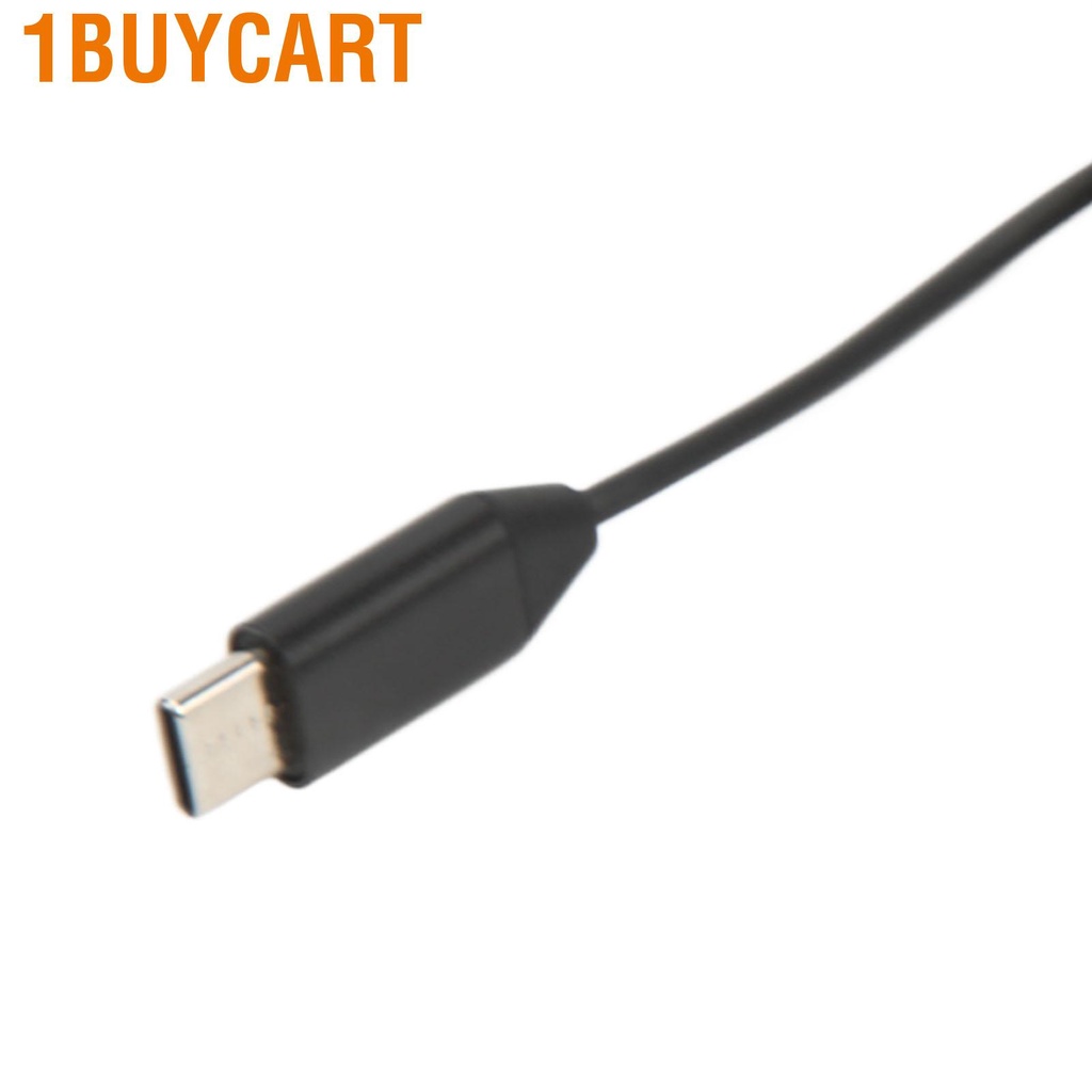 1buycart Type C Lavalier Microphone Hifi Sound Noise Cancelling Clip On Lapel Omnidirectional Mic for Insta360 ONE X2