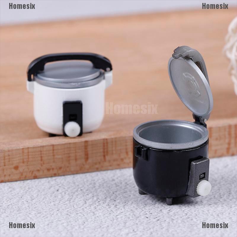 [HoMSI] 1:12 Miniature rice cooker food steamer warmer kitchen cookware dollhouse SUU