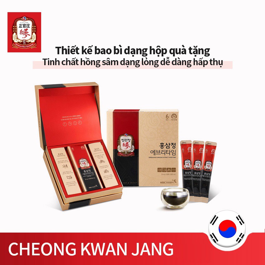 KGC Cheong Kwan Jang - Tinh Chất Hồng Sâm chính phủ KGC Extract Everytime Balance, Everytime original 10ml