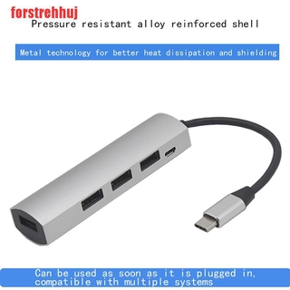 Bộ Hub Type-C Usb 3.0 Hub 3.1 1 Drives 4