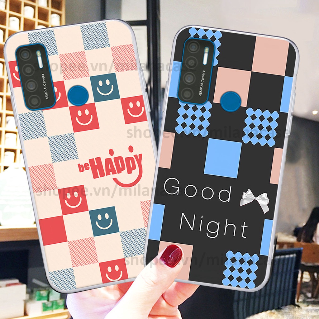 Ốp Vsmart Star 5 / Joy 4 / Live 4 caro họa tiết nhiều màu sắc siêu đẹp thời trang cá tính