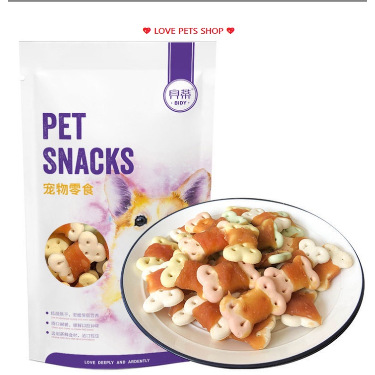 Bánh thưởng, bánh quy sữa cho Chó - Love Pets Shop