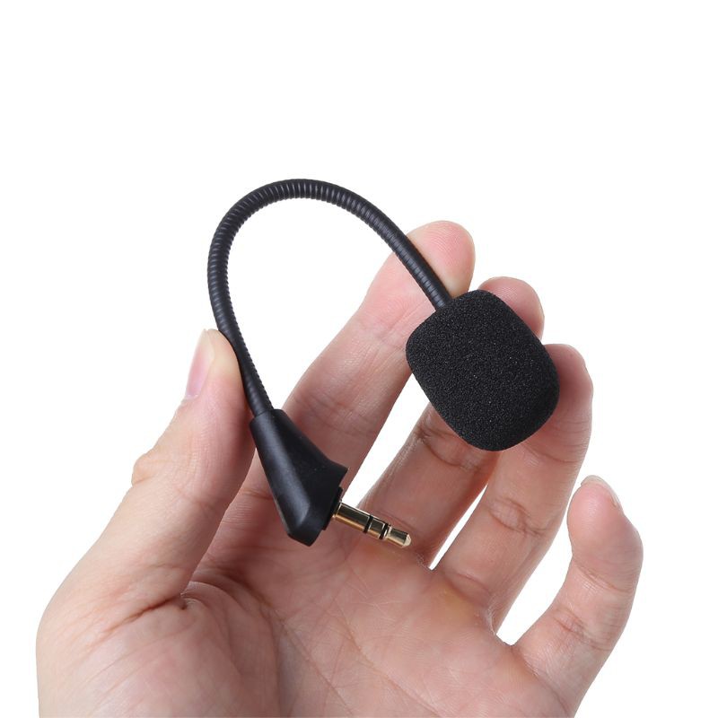 FUN Mini Portable Headphone Microphone for HYPERX Cloud Alpha Revolver S Accessories