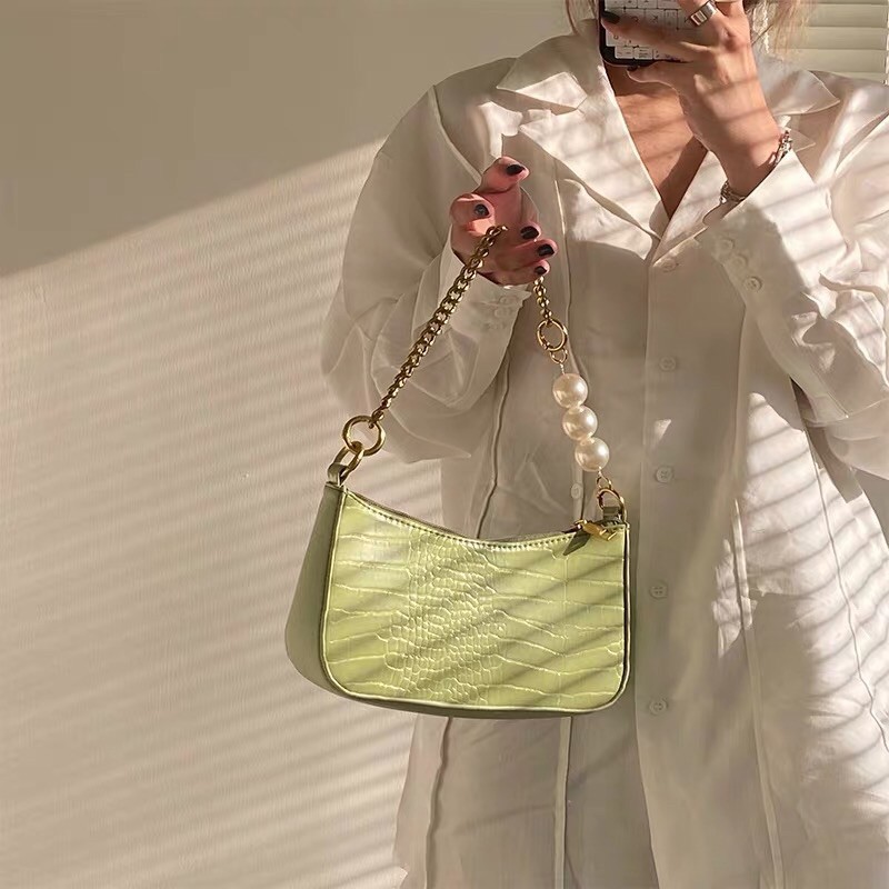 (Có sẵn) TÚI KẸP NÁCH DÂY XÍCH ĐÍNH HẠT | BigBuy360 - bigbuy360.vn