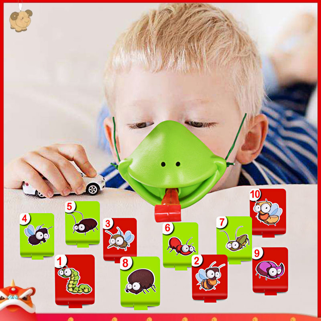 Đồ Chơi Thẻ Bài Tắc Kè Thè Lưỡi Ngộ Nghĩnh