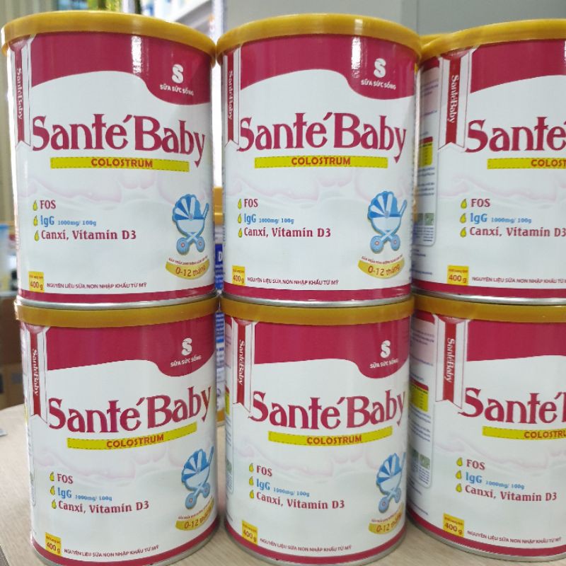 Sữa Non Sante Baby 400g (SanteBaby santebaby SantéBaby Santé Baby) Date mới