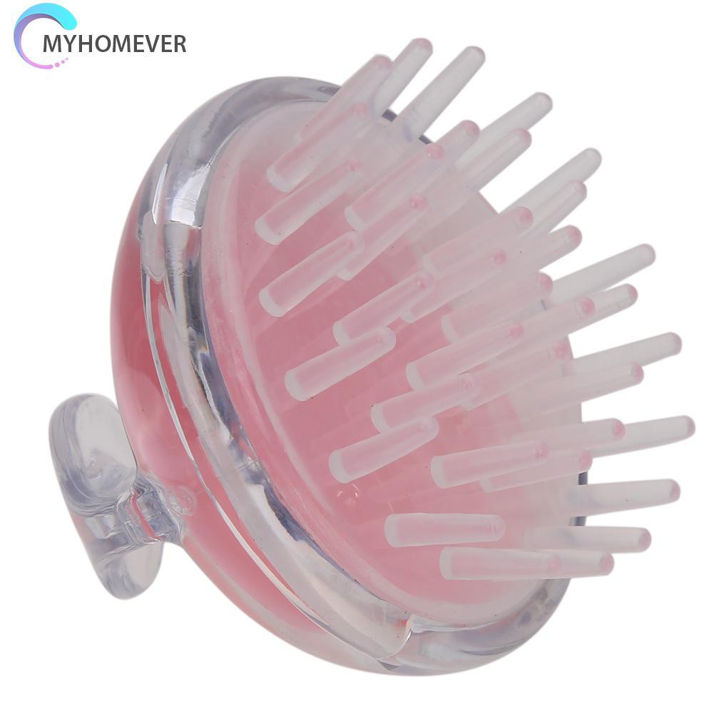[Hàng mới về] Bàn chải gội đầu massage bằng silicone chất lượng