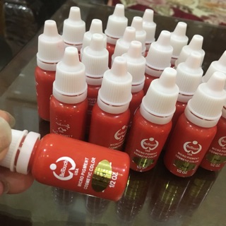 Mực thực tập phun xăm mày, môi/Dcpx Elly Bảo Trâm