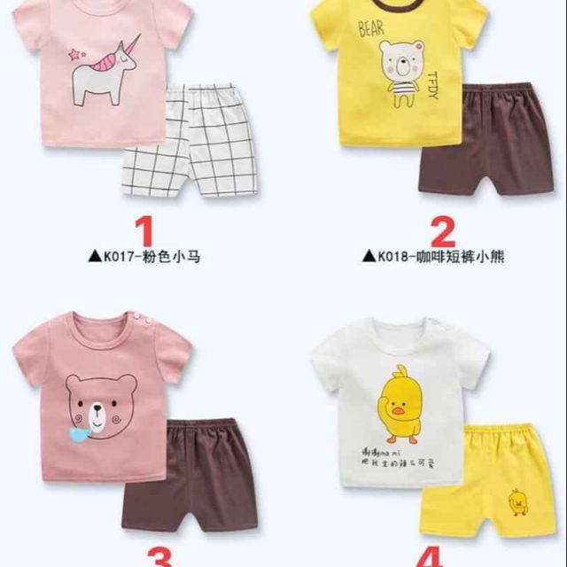 Bộ cotton xuất hàn