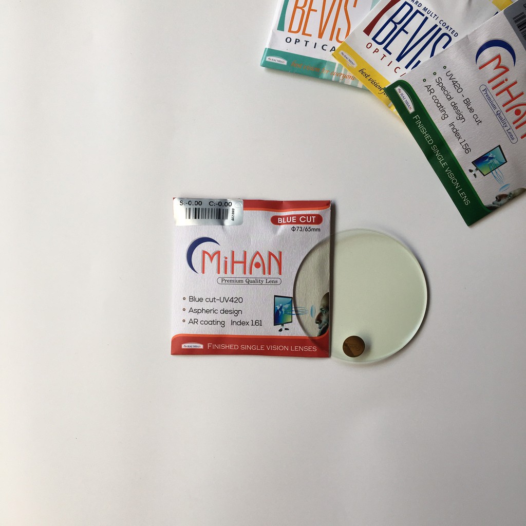 Tròng Kính Cận - Viễn - Loạn Cao Cấp Chống Tia UV, Phản Quang, Chống Xước, Chống Ánh Sáng Xanh Hàn Quốc | BigBuy360 - bigbuy360.vn