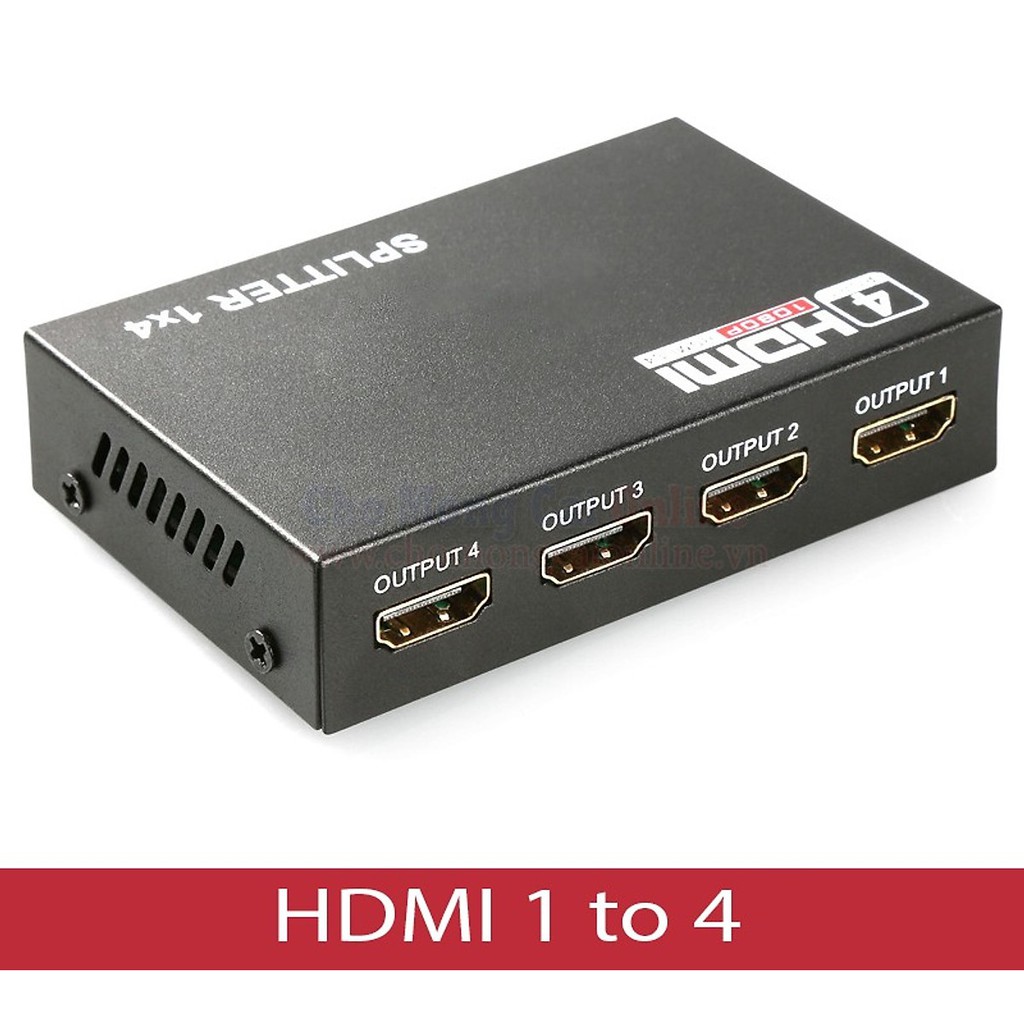 Hub chia HDMI 1 ra 4 - 1 ra 2 - Bộ chia HDMI Switch 1 ra 2 - 1 ra 4 Full HD