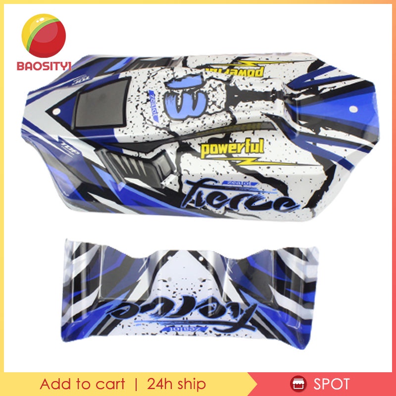 [Baosity1] Vỏ Nhựa Cho WLtoys 124017 Phụ Tùng Cho Xe Ô Tô Đồ Chơi Tỉ Lệ 1 / 12