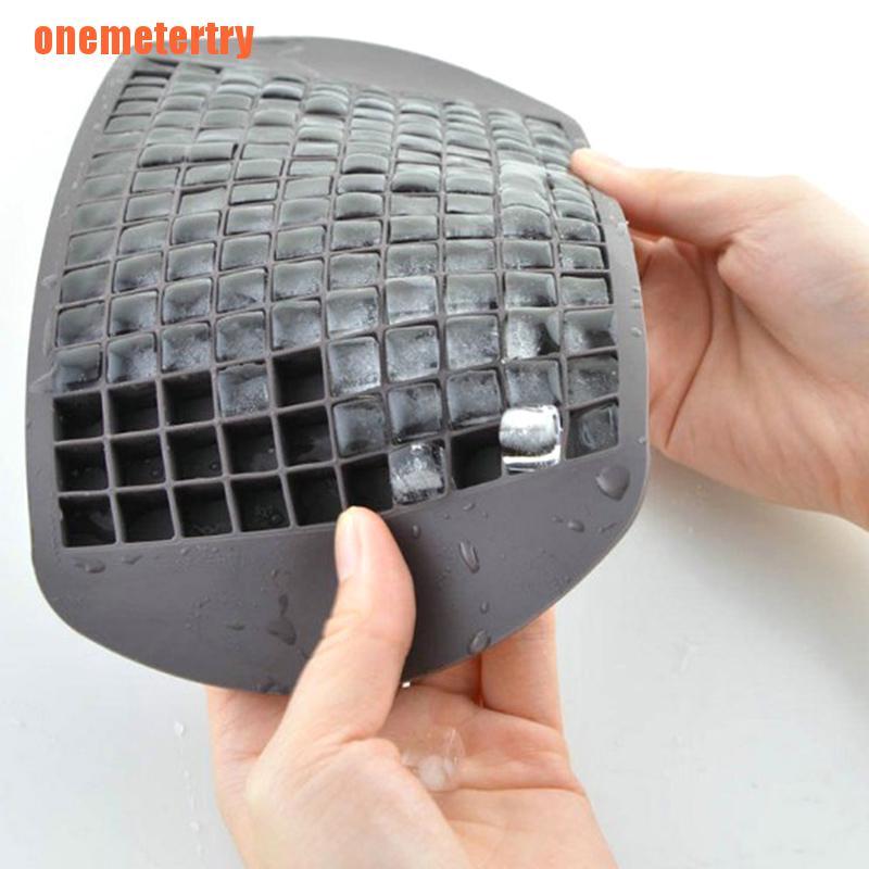 Khuôn silicon hình lập phương nhỏ 160 ô 1x1 làm đá viên tiện dụng