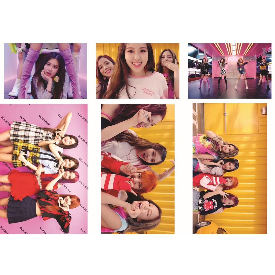 Lomo card ảnh nhóm BLACKPINK MV &quot;As If It Your Last&quot; full 69 ảnh