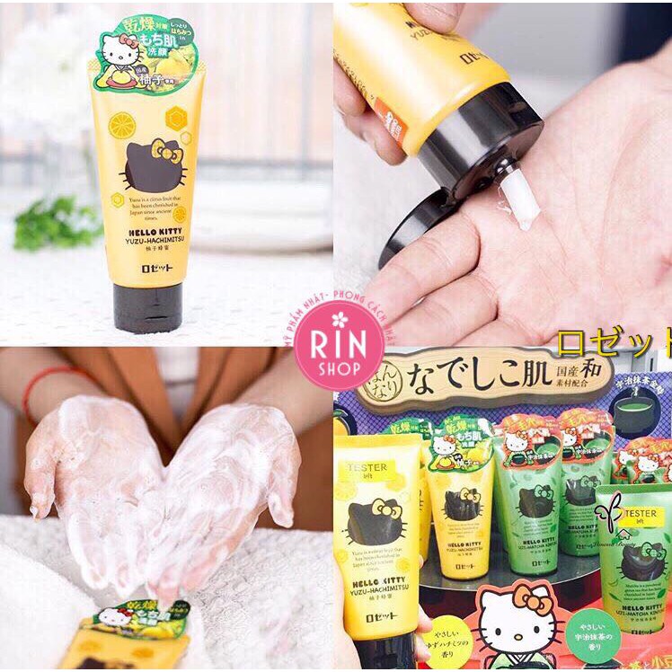 Sữa rửa mặt Rosette Hello kitty