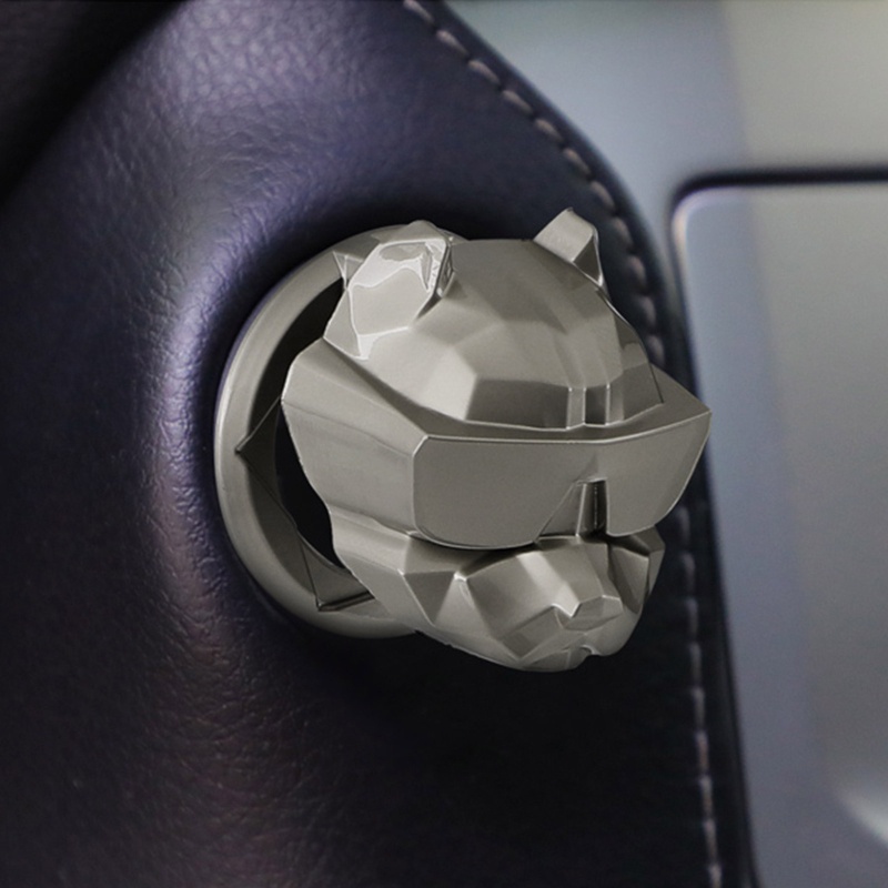 Phụ Kiện Bảo Vệ Nút Khởi Động Xe Hơi Hình Chú Chó Cá Tính