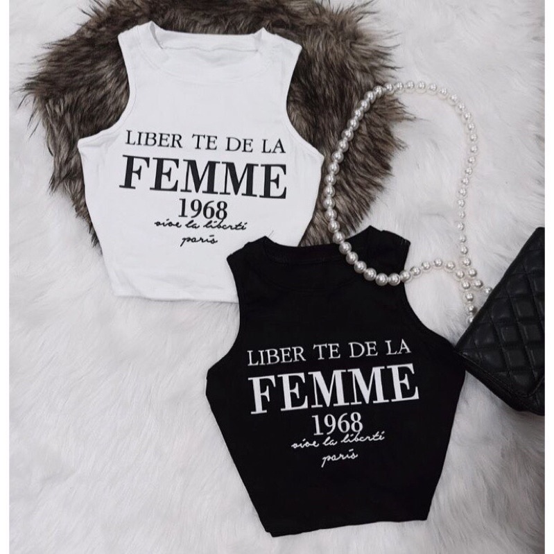Áo croptop ba lỗ dáng croptop nữ co dãn cá tính ulzzang A262