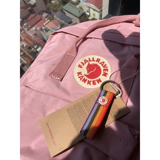 Balo Kanken hồng classic ( tặng kèm pin cài)