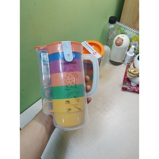 BỘ 5 LY VÀ BÌNH NƯỚC RAINBOW LOCK&LOCK-HPP514S5 (BỘ 5 CHÉN)
