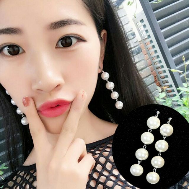Bông tai phong cách Hàn Quốc
