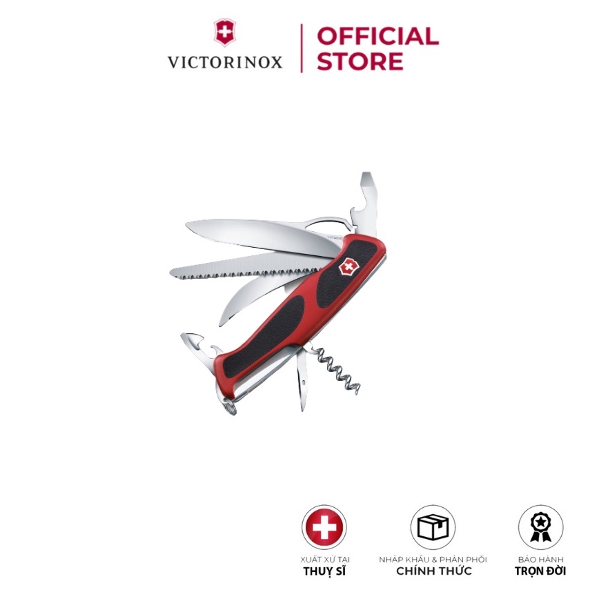 Dao xếp đa năng Victorinox RangerGrip 57 Hunter 130 mm