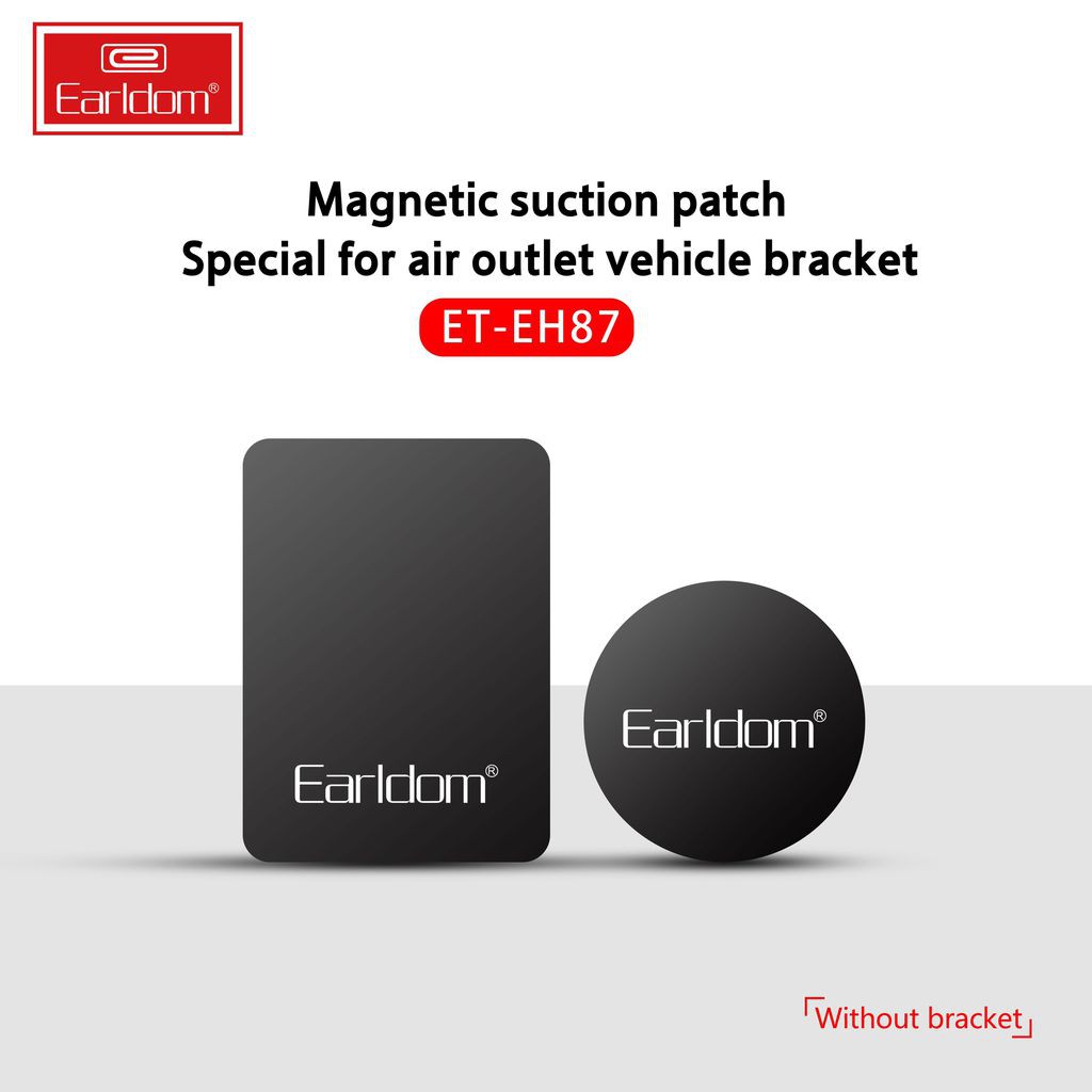 Miếng dán kim loại từ tính hút điện thoại trên xe hơi ô tô, tấm hít nam châm giá đỡ điện thoại trên xe Eh87 | BigBuy360 - bigbuy360.vn