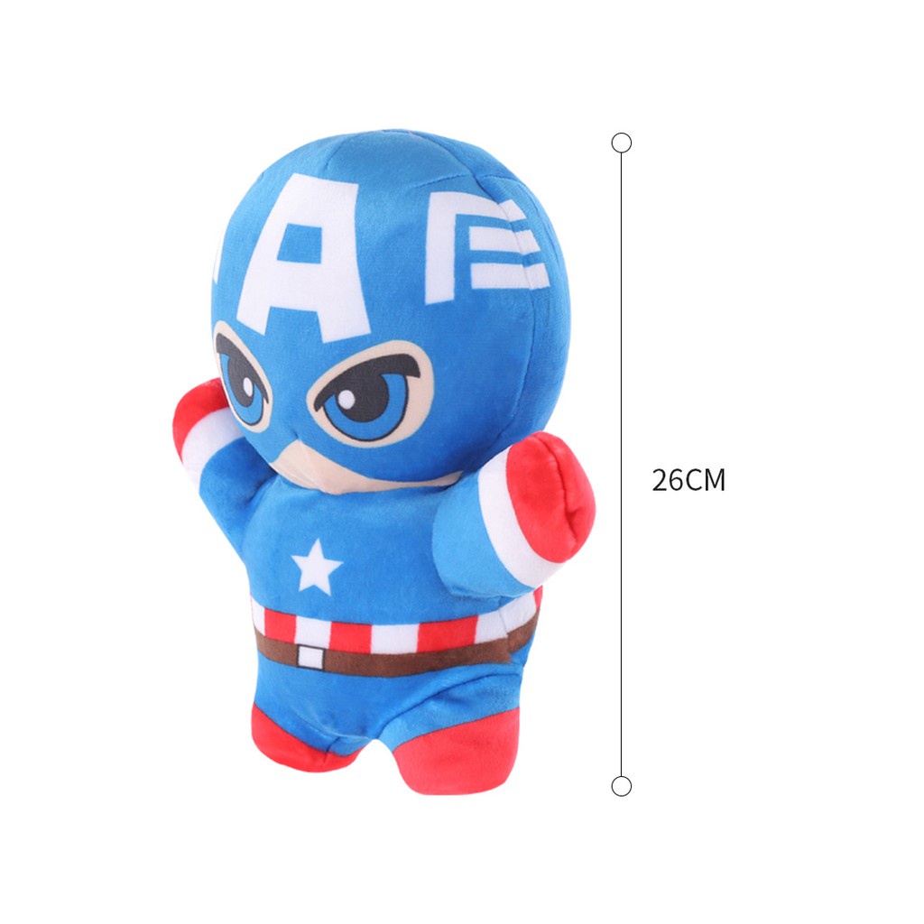 Nhân vật Mini Marvel nhồi bông Miniso - Hàng chính hãng