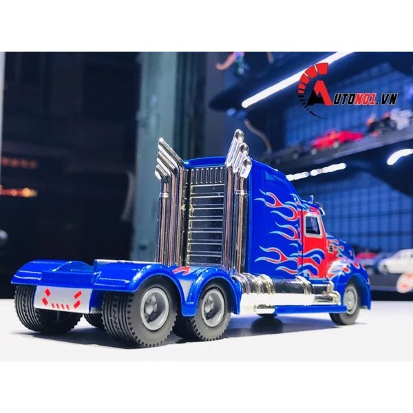 MÔ HÌNH XE TẢI OPTIMUS TRANSFORMERS 1:50 DIECAST METAL 5889