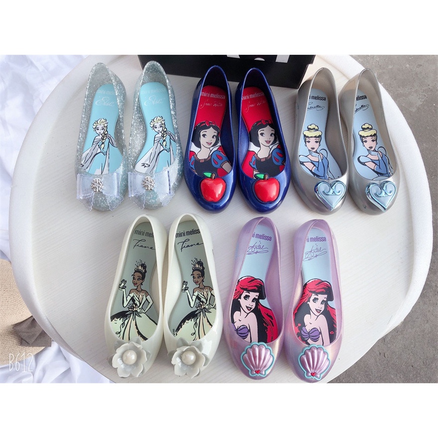Giày Sandal Công Chúa Đính Đá Pha Lê Cỡ Lớn Phong Cách Mới Cho Bé Gái