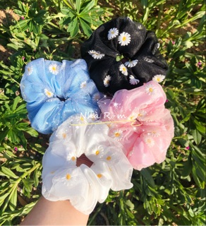 Combo SỈ 100 chiếc cột tóc SCRUNCHIES các mẫu