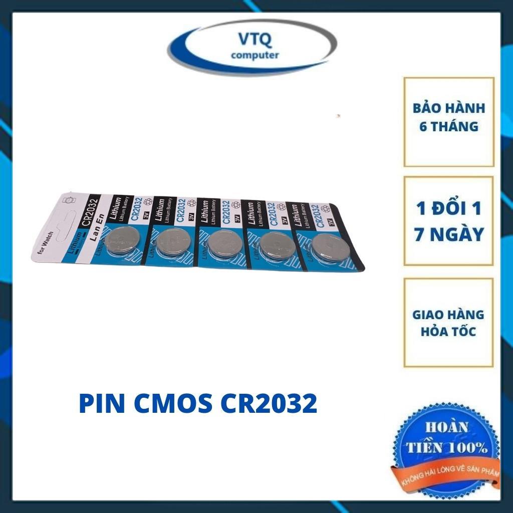 Pin CMOS LITHIUM 3V CR2032 - Dùng cho Main Máy Tính, Cân Tiểu Ly, Cân Sức Khỏe