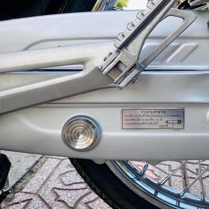 Ốc salaya che hộp sên nắp đậy cacte inox 304 lắp cho nhiều dòng xe máy