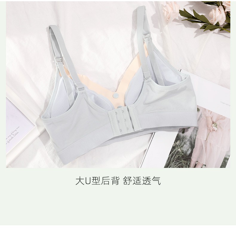 Áo Ngực Mở Cúp Trước Cho Con Bú Phụ Nữ Cho Con Bú Gom áo Ngực Đẩy Lên Phần Trên Mở Móc Đồ Lót