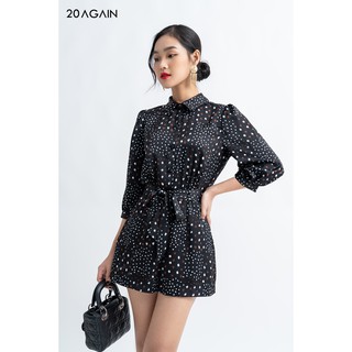 Jumpsuit 20AGAIN Thắt nơ Eo BJC0048