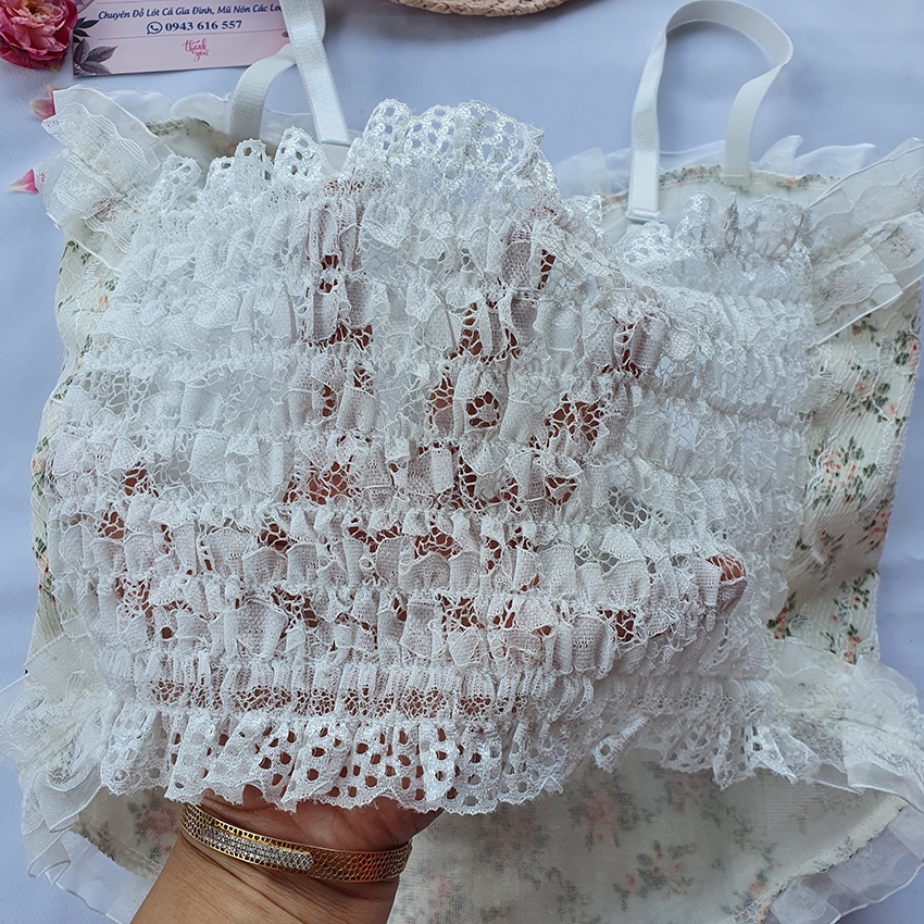 Áo 2 dây - Áo croptop nữ - Kiểu dáng tiểu thư cực xinh
